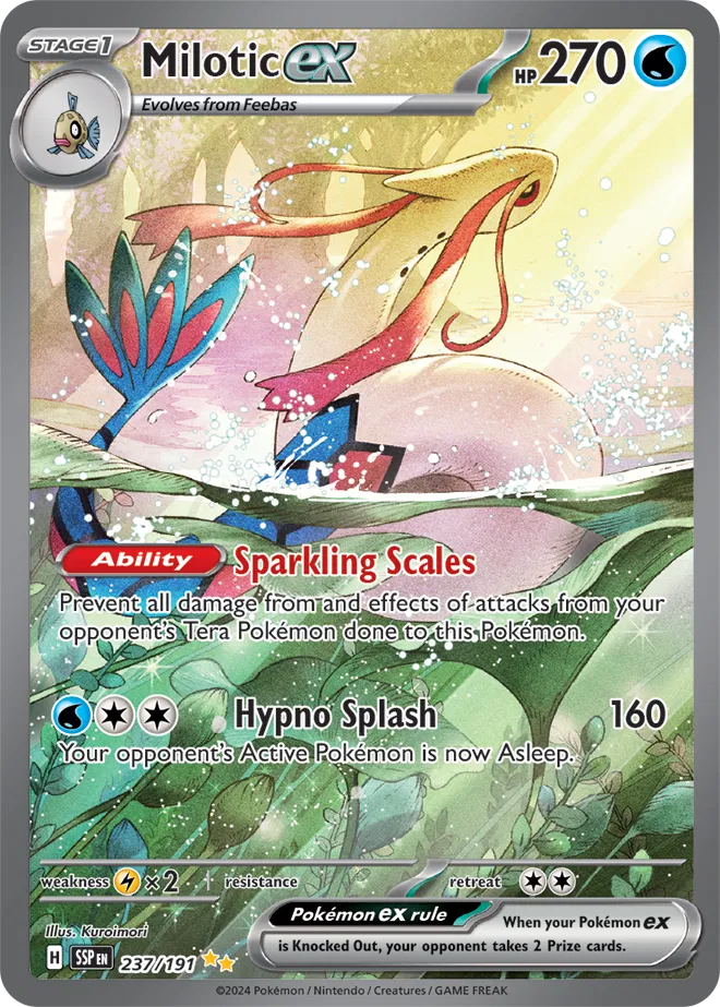 237/191 Milotic EX