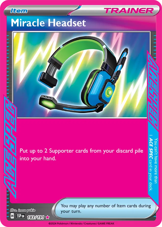 183/191 Miracle Headset - Surging Sparks