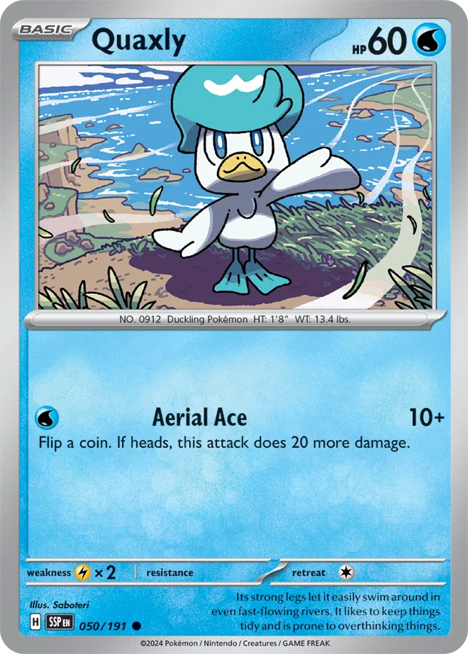 050/191 Quaxly Reverse Holo