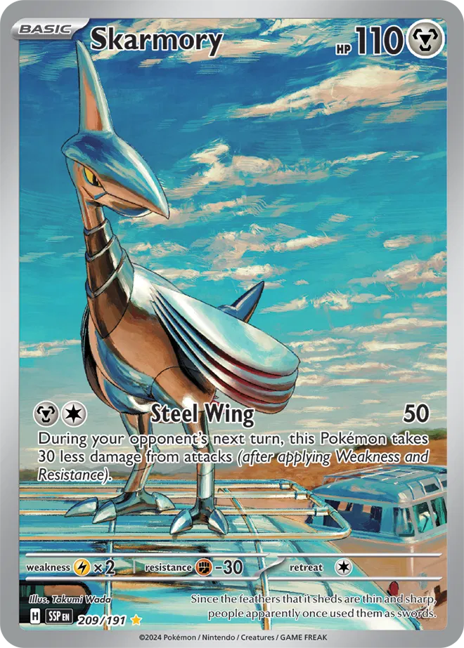 209/191 Skarmory - Surging Sparks