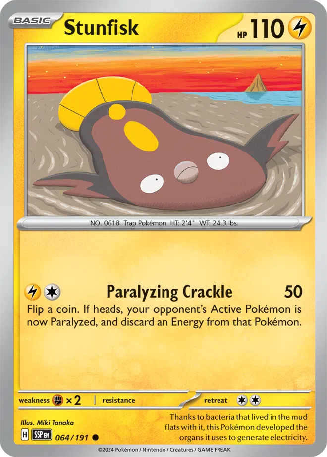 064/191 Stunfisk Reverse Holo