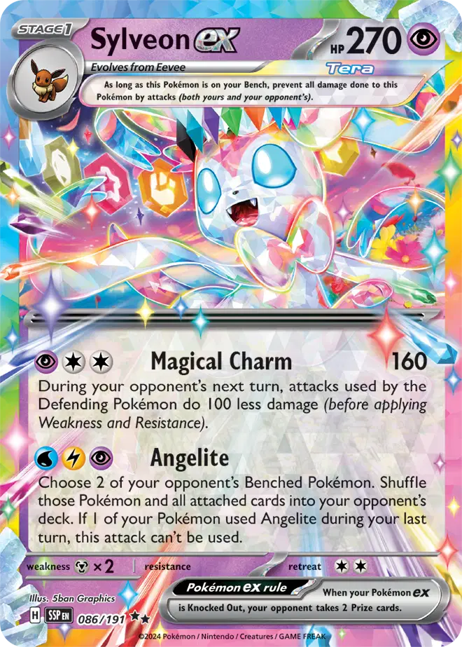 086/191 Sylveon EX - Surging Sparks
