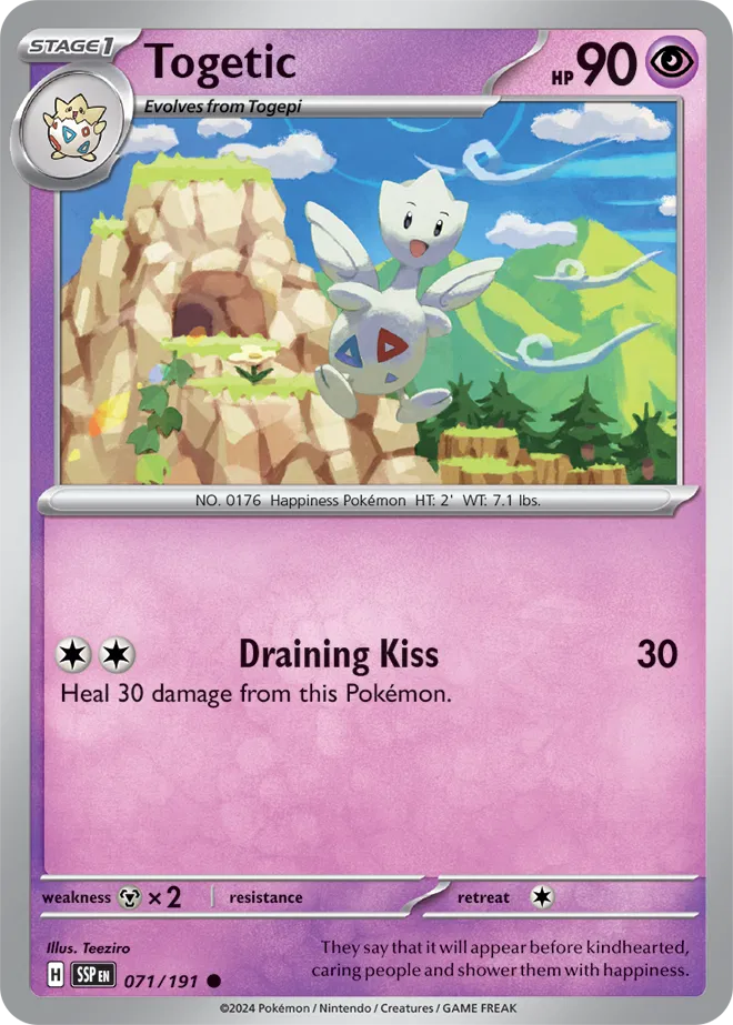 071/191 Togetic Reverse Holo