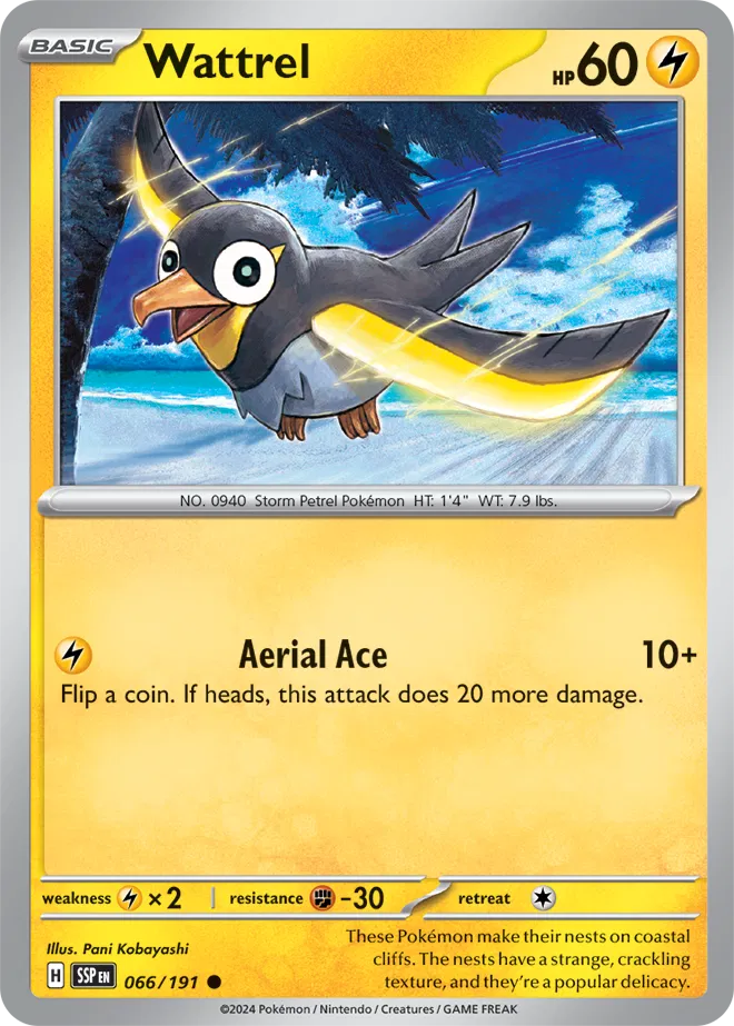 066/191 Wattrel Reverse Holo