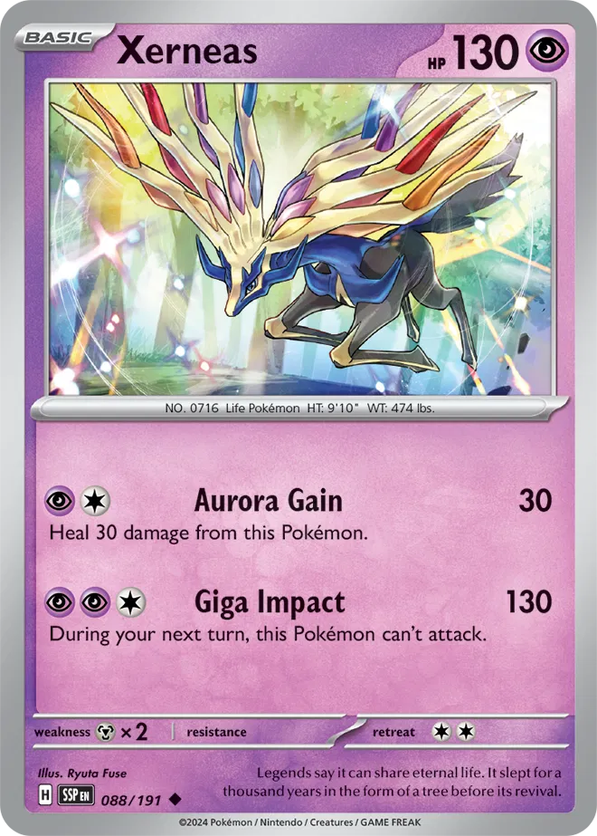 088/191 Xerneas Reverse Holo