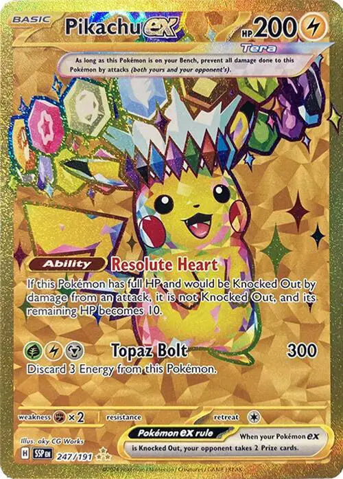 247/191Pikachu EX