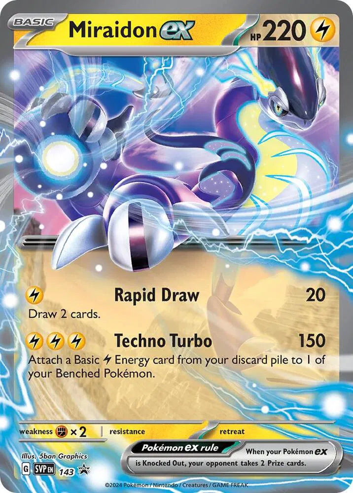 SVP 143 Miraidon EX