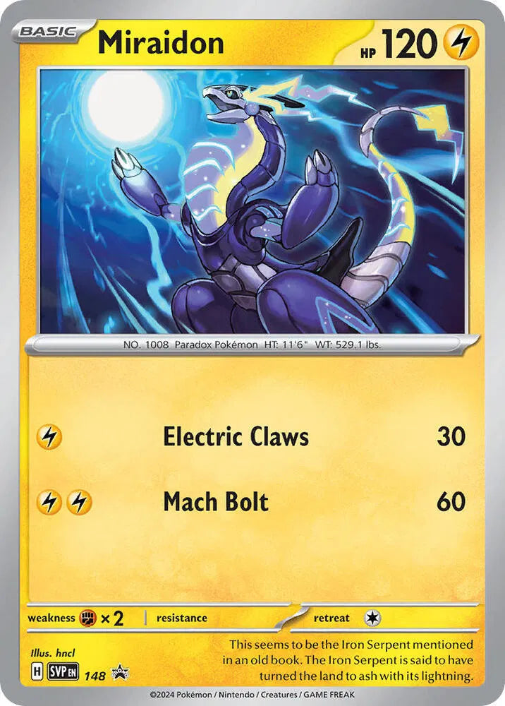 SVP 148 Miraidon - SVP Black Star Promo