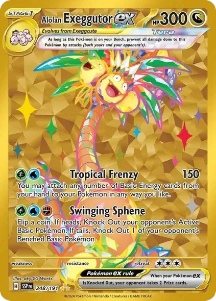 248/191 Alolan Exeggutor EX - Surging Sparks