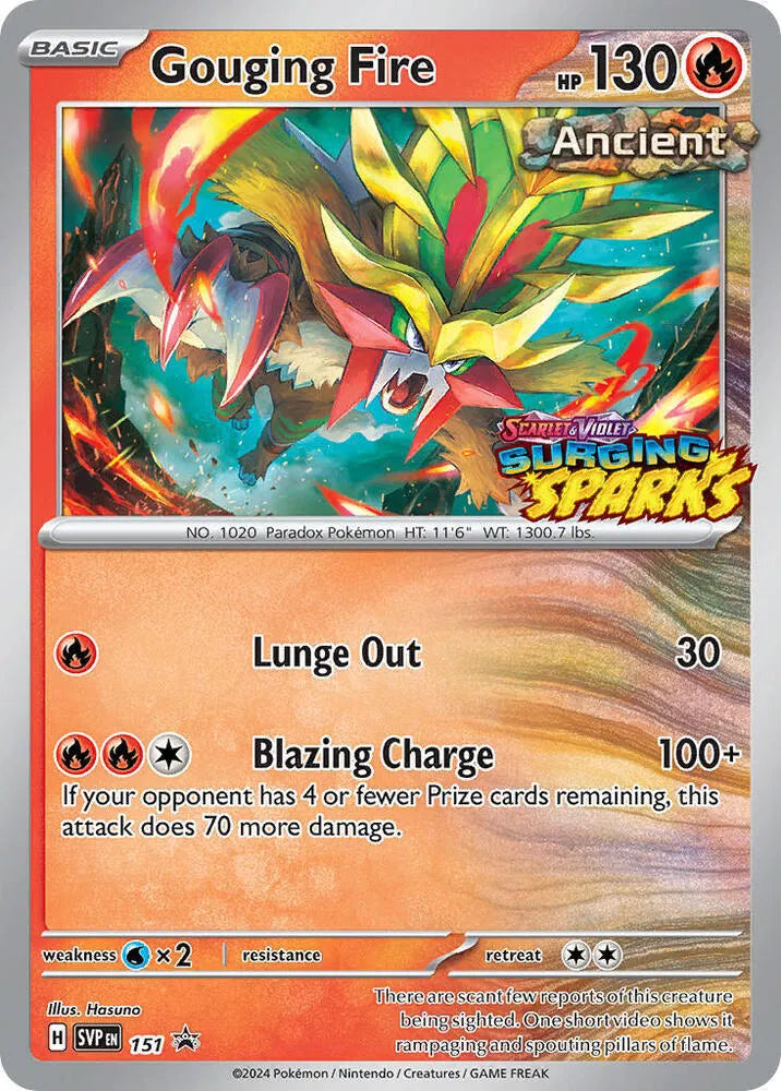 SVP 151 Gouging Fire - SVP Black Star Promo