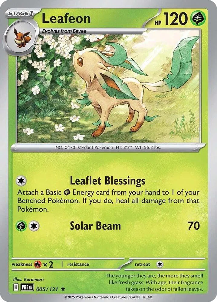005/131 Leafeon Holofoil