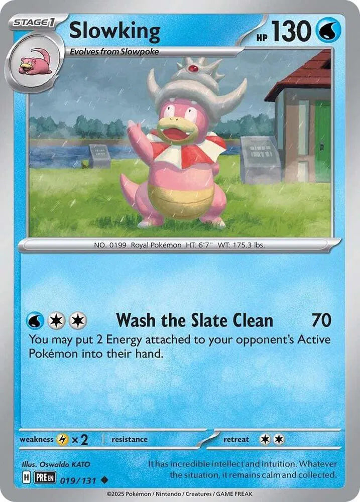 019/131 Slowking Reverse Holo