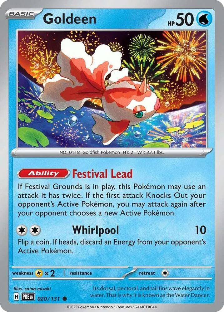 020/131 Goldeen Reverse Holo