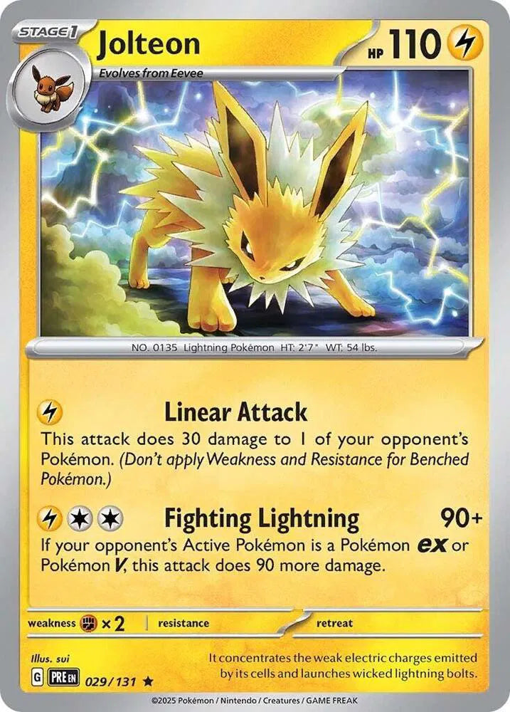 029/131 Jolteon Holofoil
