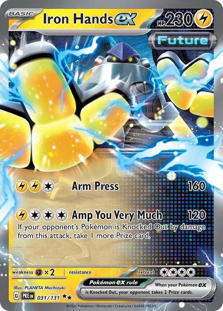 031/131 Iron Hands EX - Prismatic Evolutions