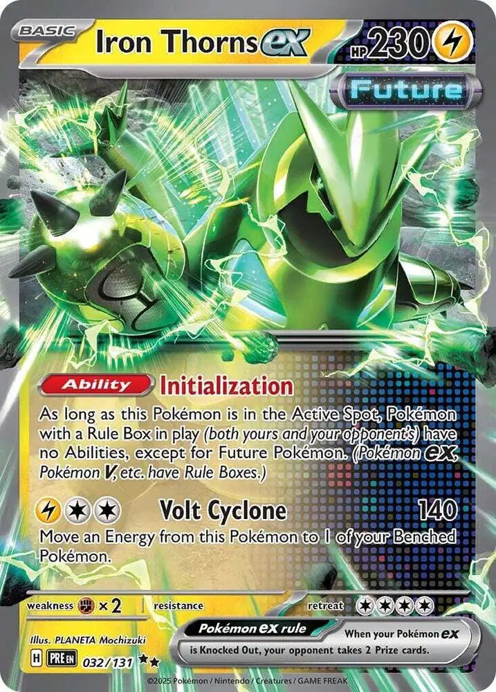 032/131 Iron Thorns EX - Prismatic Evolutions