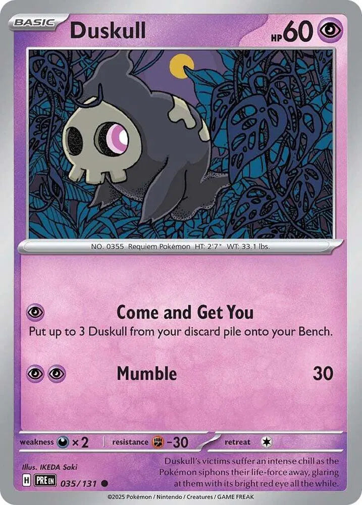 035/131 Duskull Reverse Holo