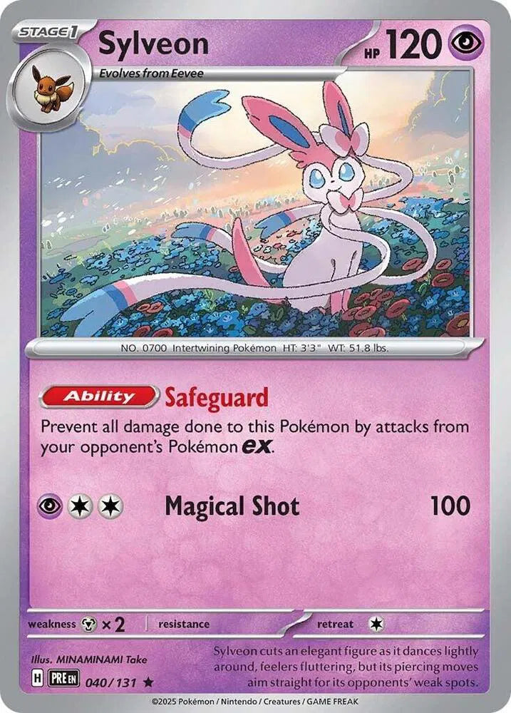 040/131 Sylveon Holofoil