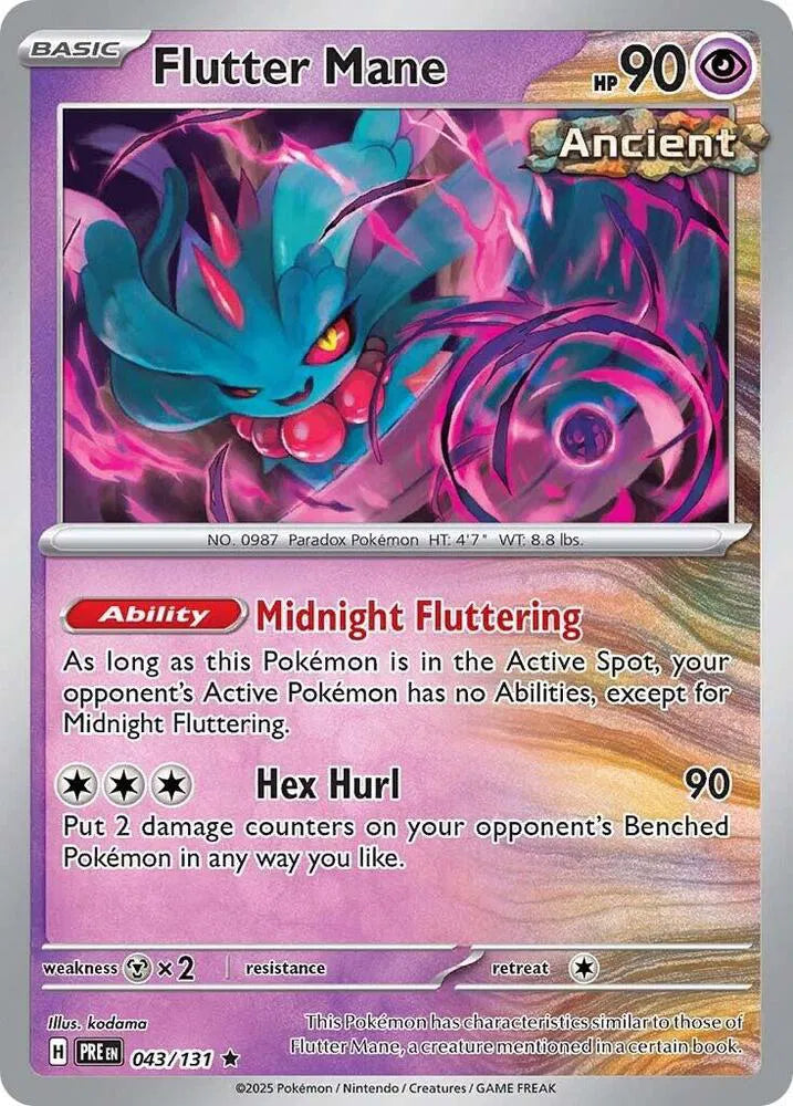043/131 Flutter Mane Holofoil