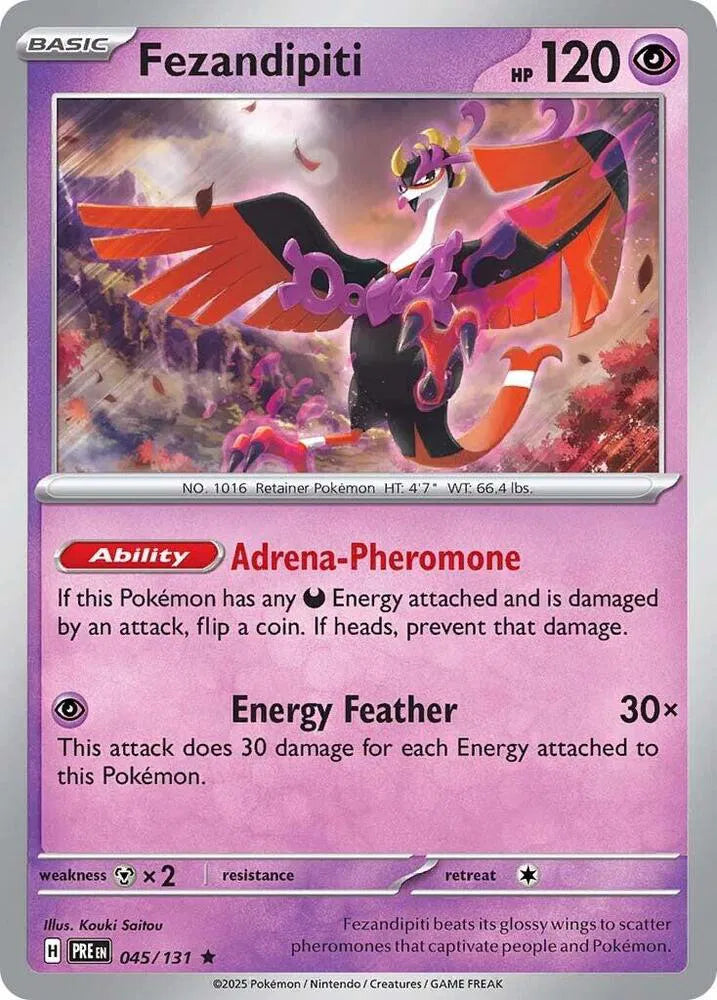 045/131 Fezandipiti Reverse Holo