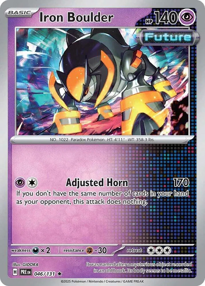 046/131 Iron Boulder Holofoil