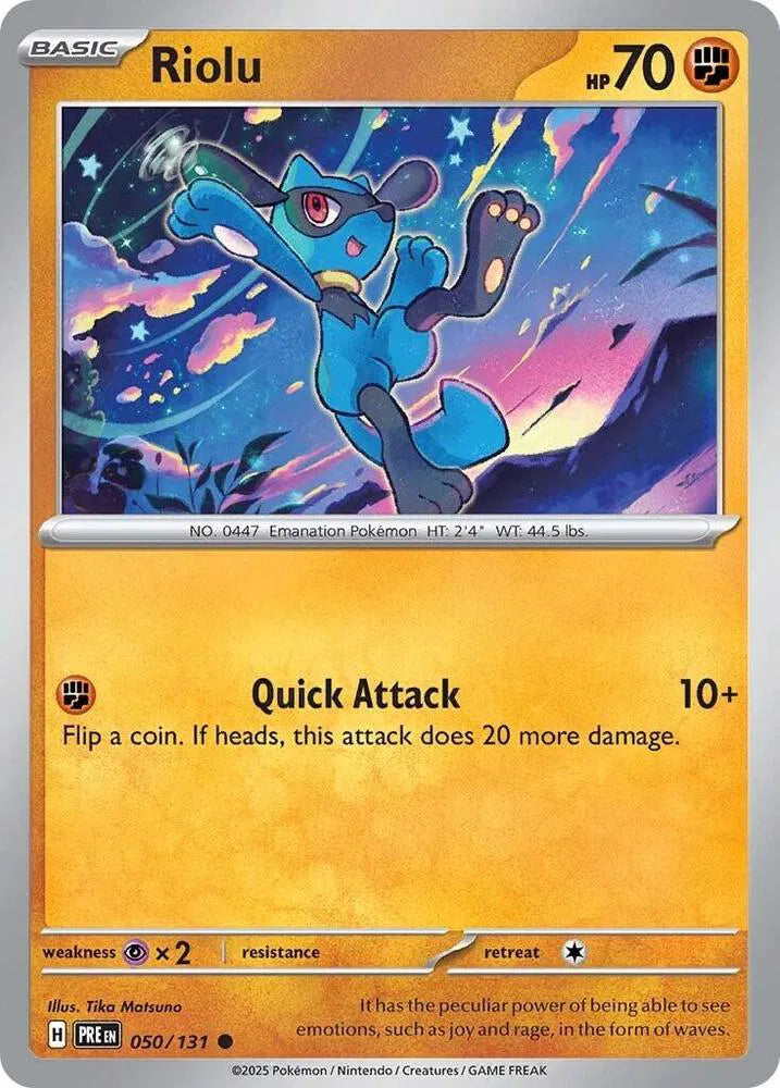 050/131 Riolu Reverse Holo