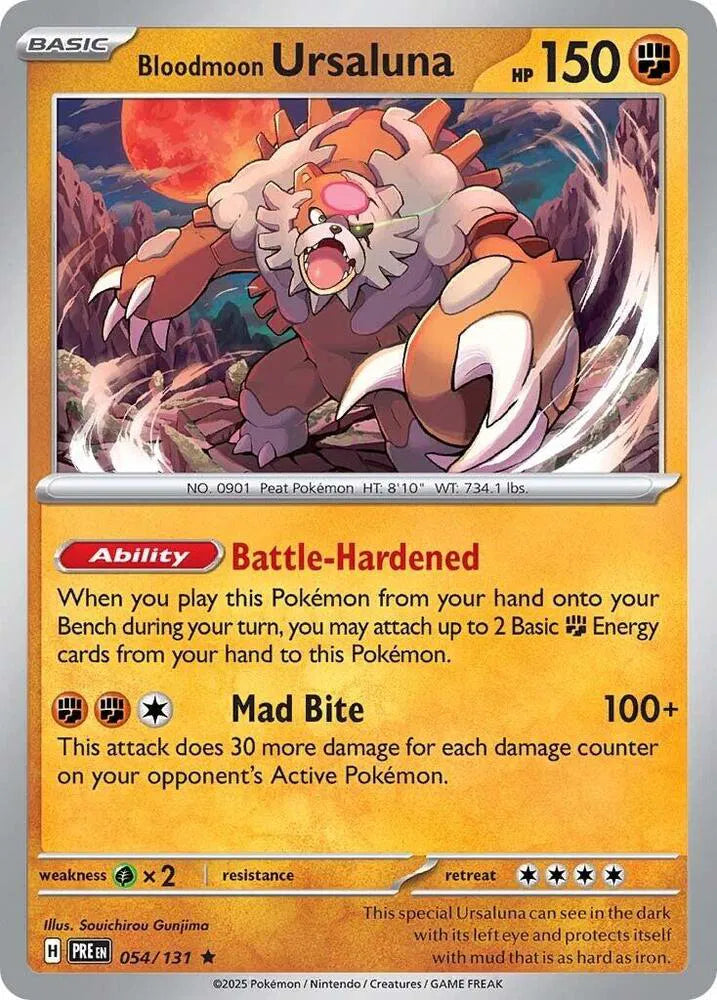 054/131 Bloodmoon Ursaluna Reverse Holo