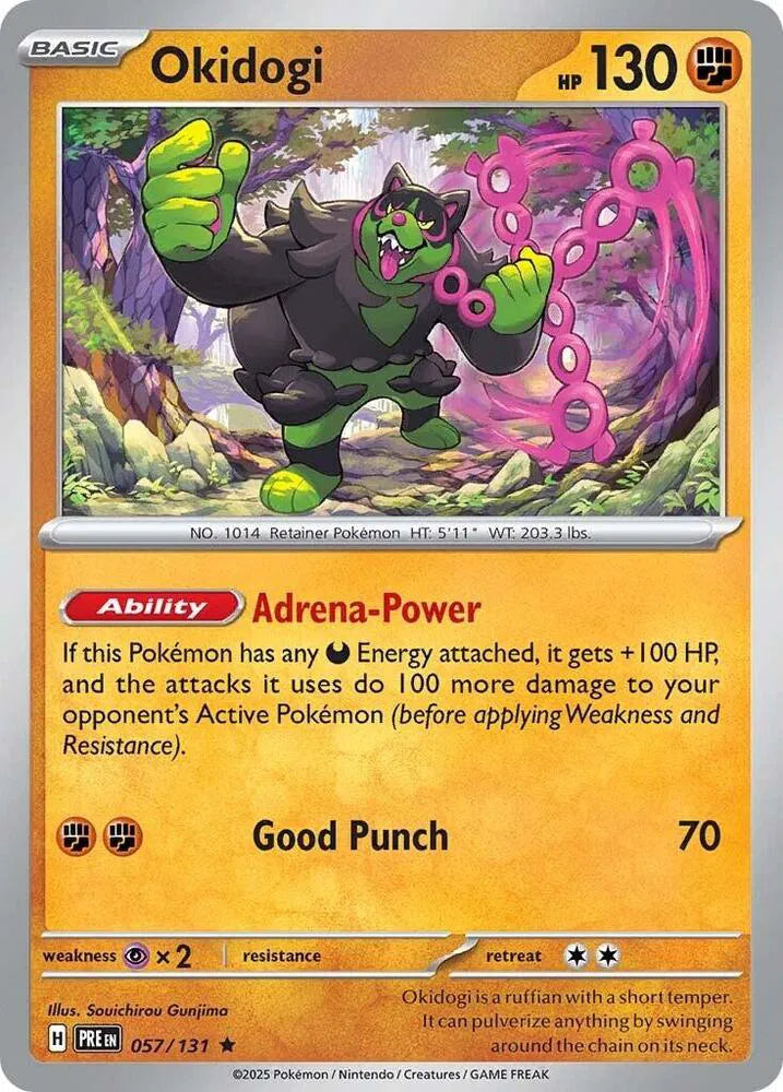 057/131 Okidogi Holofoil