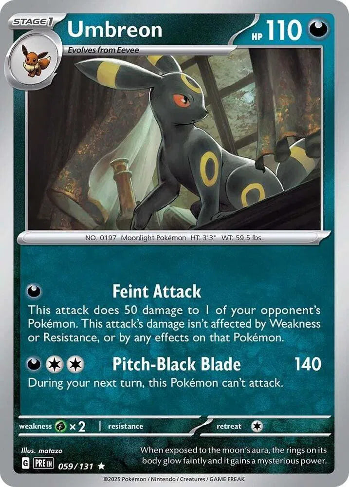 059/131 Umbreon Reverse Holo - Prismatic Evolutions