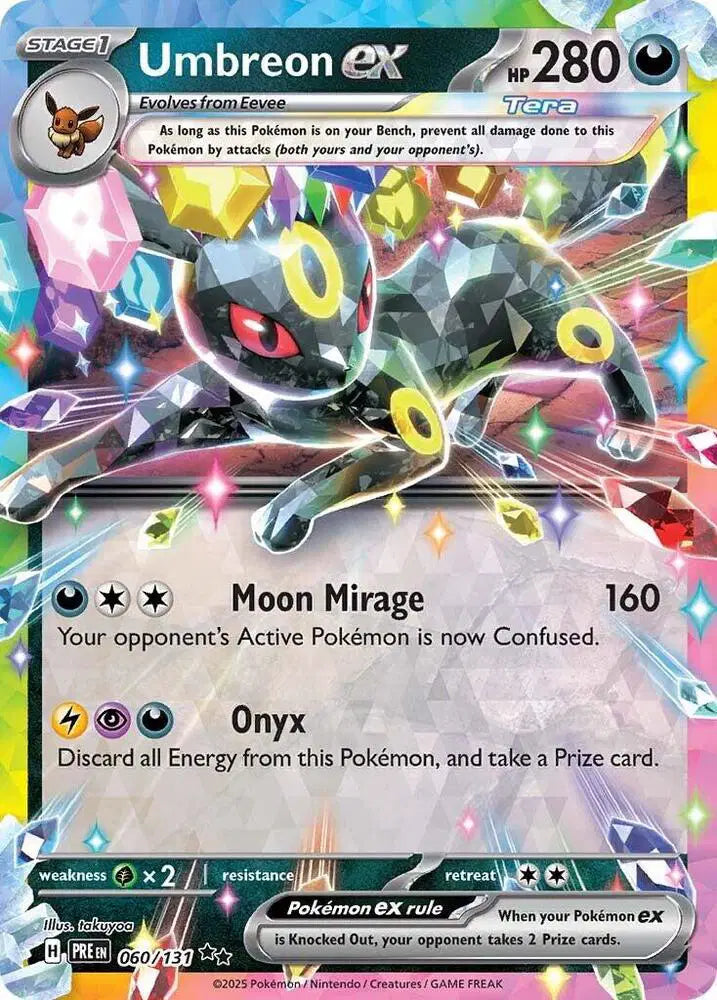 060/131 Umbreon EX - Prismatic Evolutions