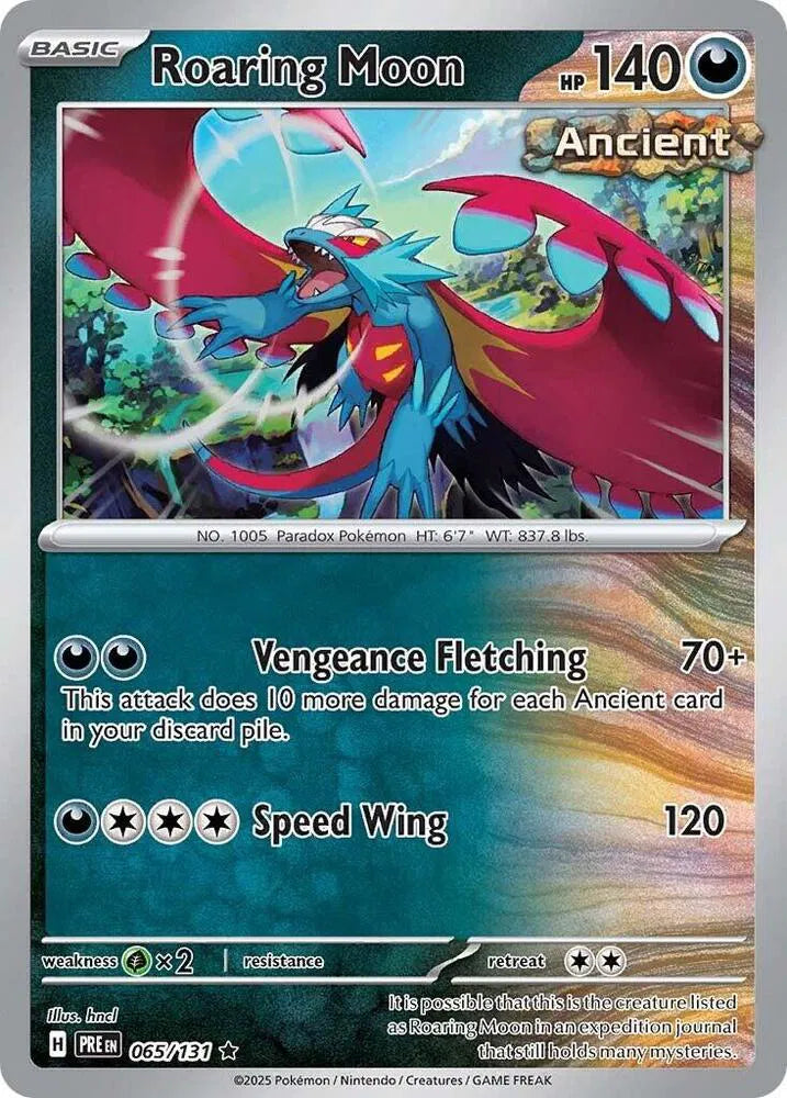 065/131 Roaring Moon Holofoil