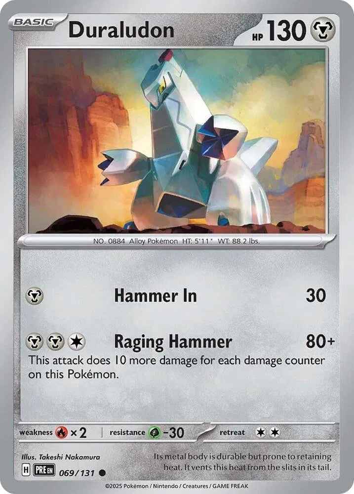 069/131 Duraludon Reverse Holo