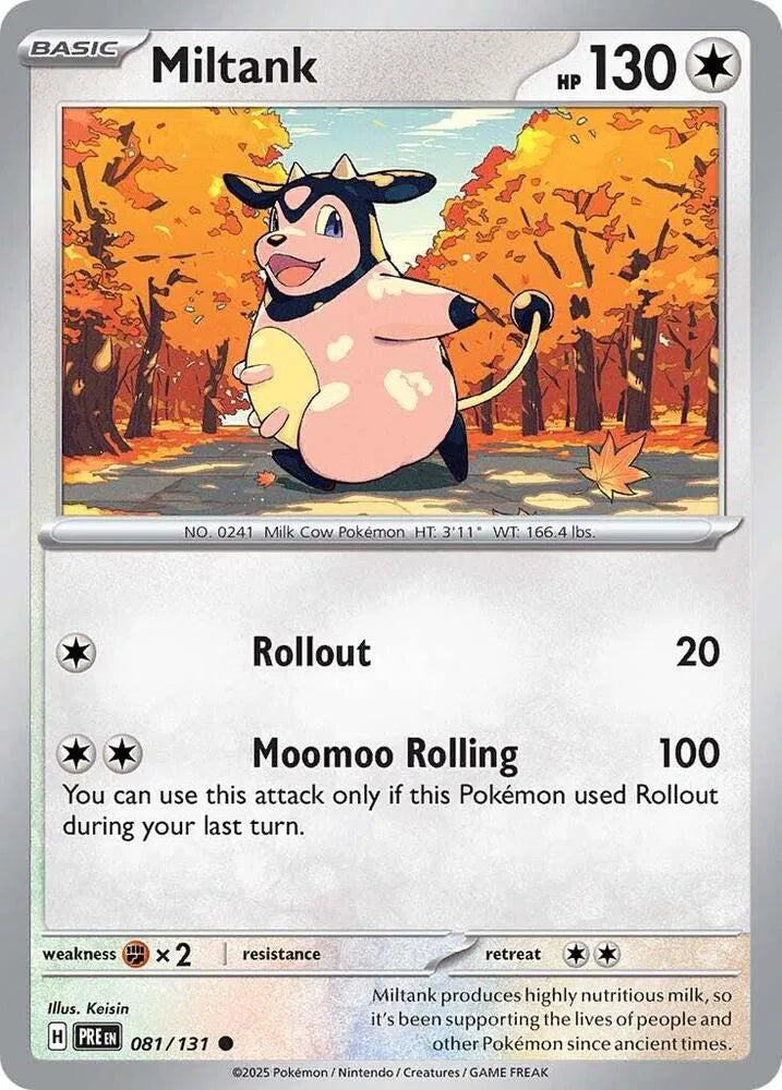 081/131 Miltank Reverse Holo
