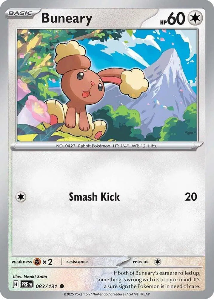 083/131 Buneary Reverse Holo