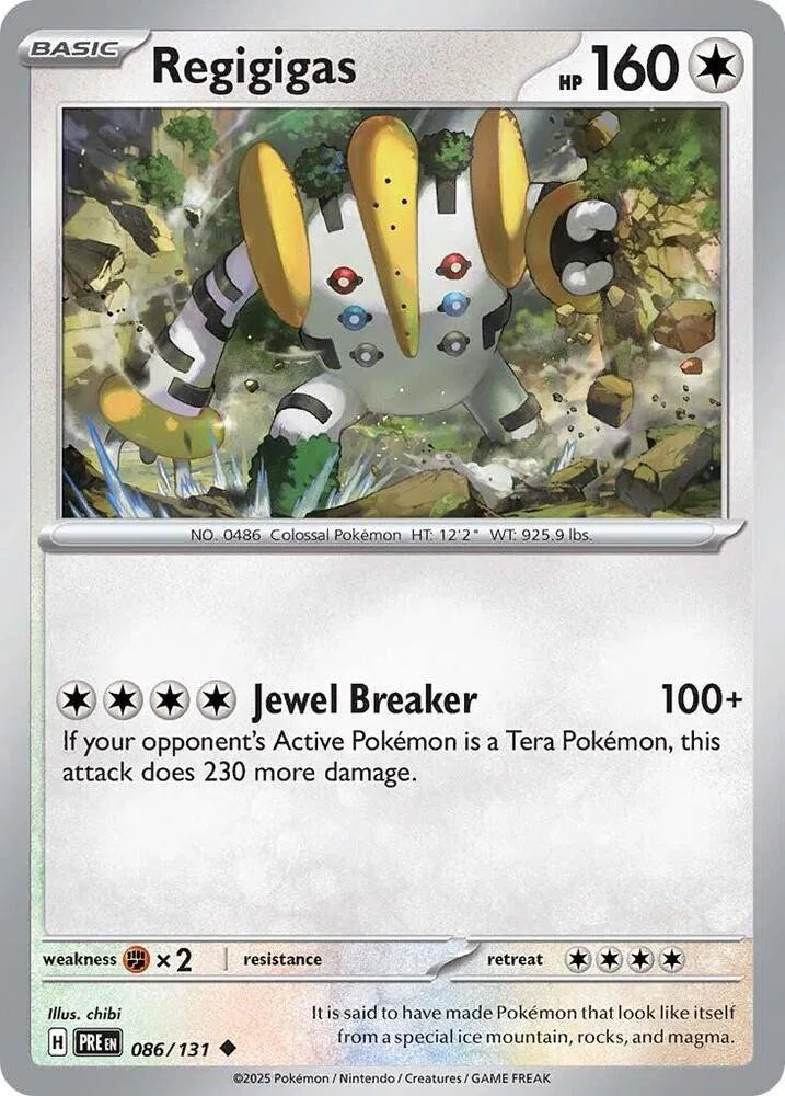086/131 Regigigas Reverse Holo