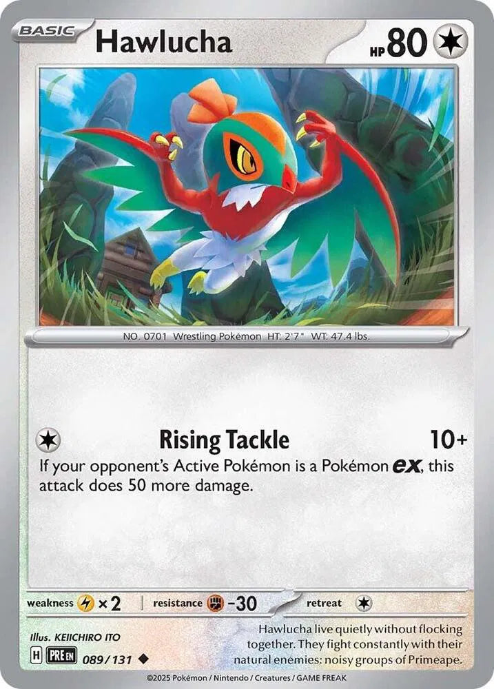 089/131 Hawlucha Reverse Holo