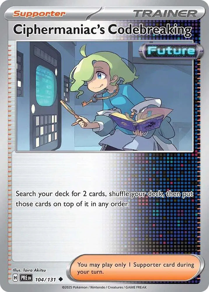 104/131 Ciphermaniac's Codebreaking Reverse Holo