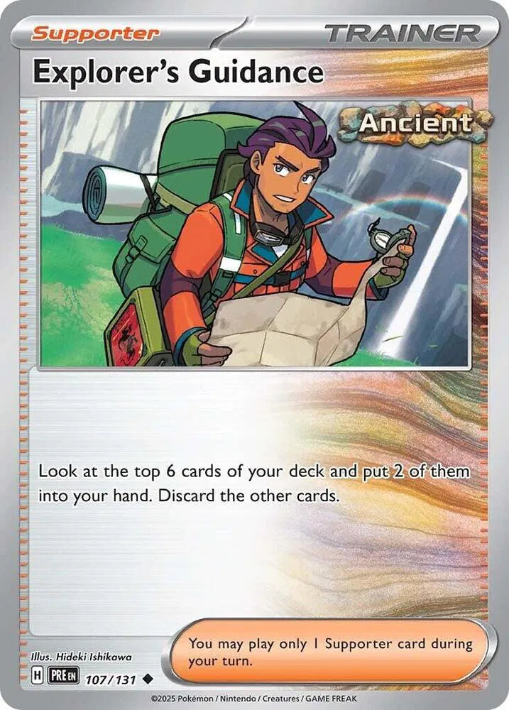 107/131 Explorer's Guidance Reverse Holo