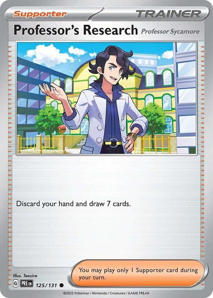 125/131 Professor Research Reverse Holo