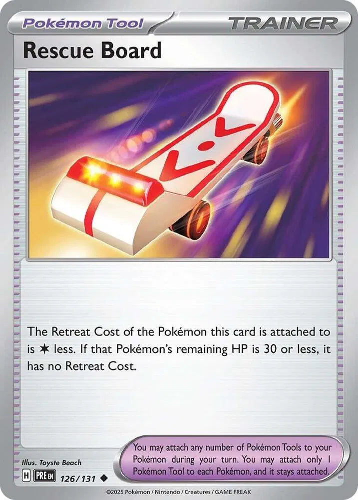 126/131 Rescue Board Reverse Holo