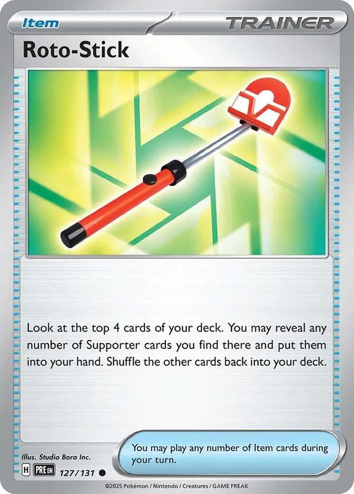 127/131 Roto-Stick Reverse Holo