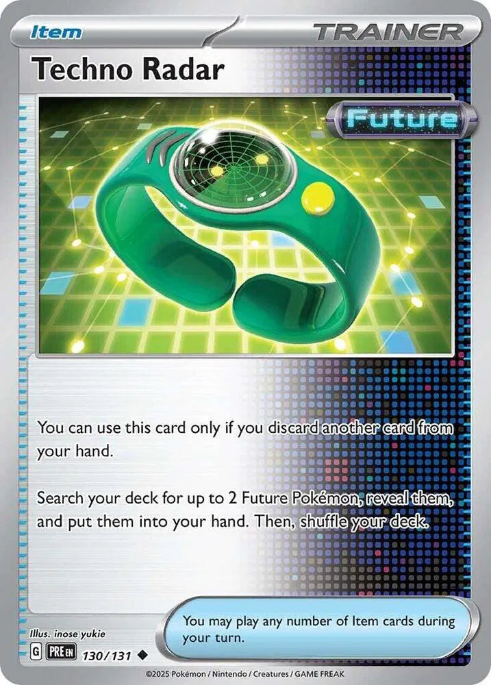 130/131 Techno Radar Reverse Holo