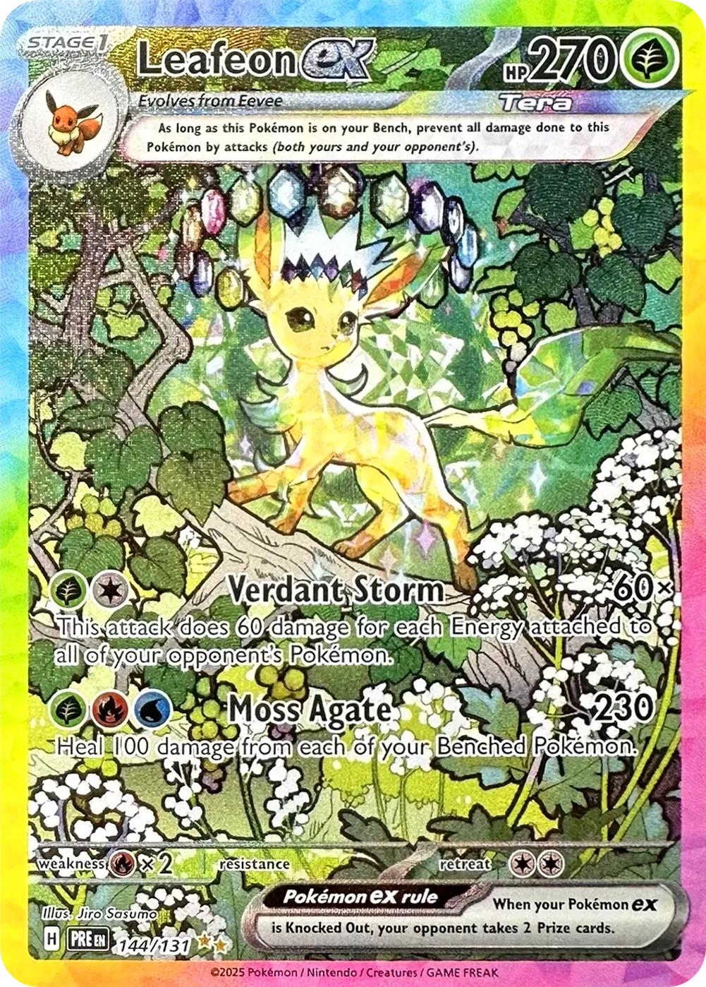 144/131 Leafeon EX