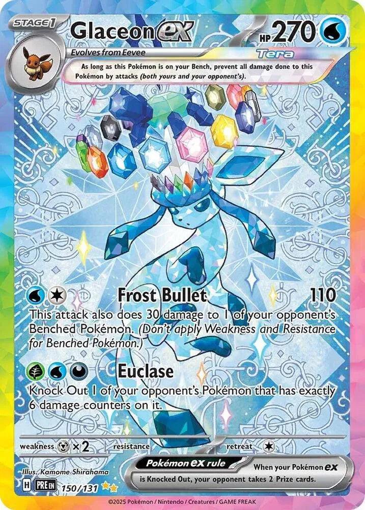 150/131 Glaceon EX - Prismatic Evolutions
