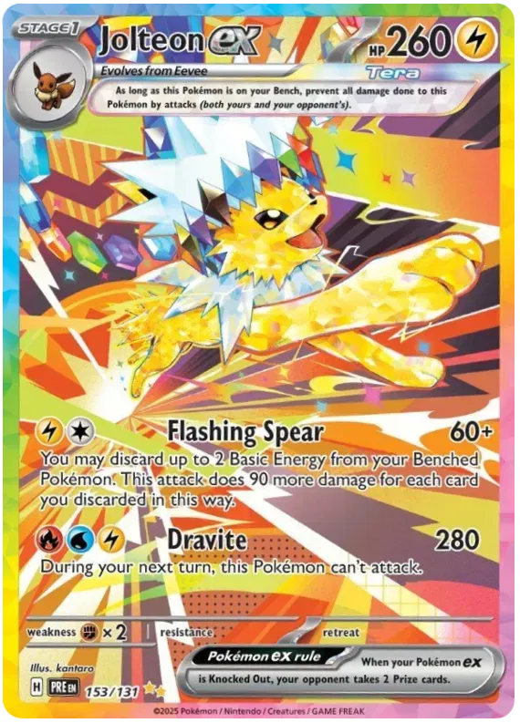 153/131 Jolteon EX