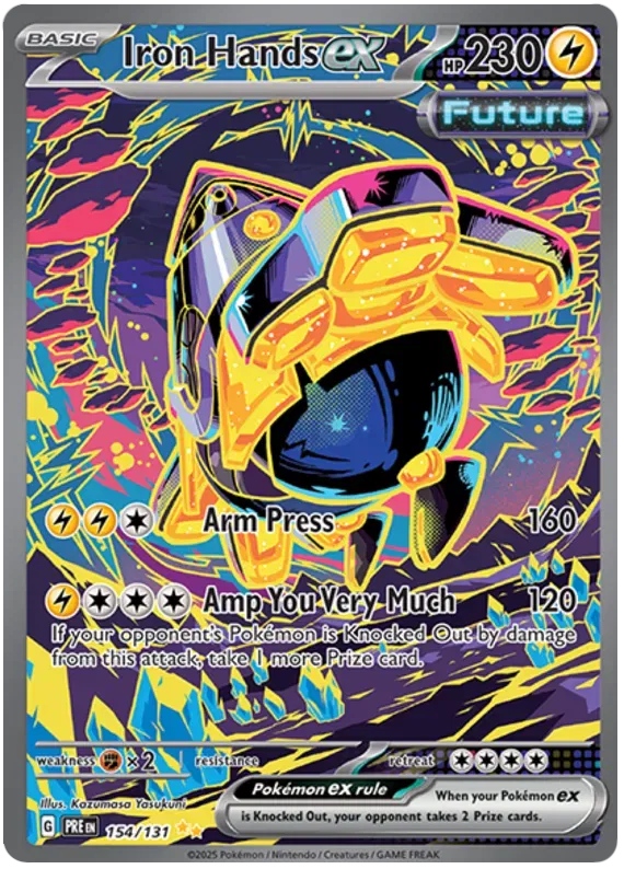 154/131 Iron Hands EX - Prismatic Evolutions