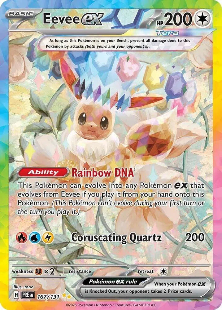 167/131 Eevee EX - Prismatic Evolutions