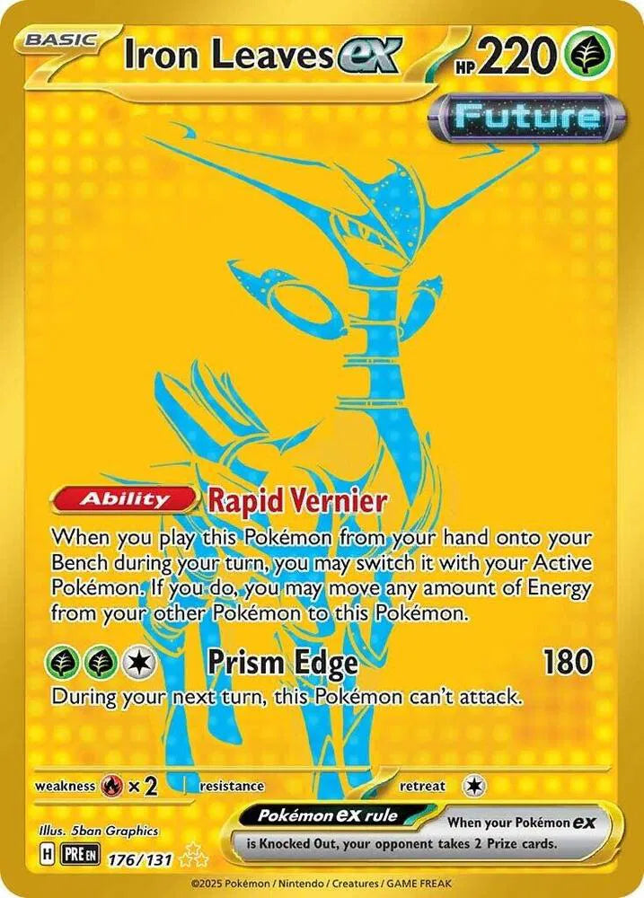 176/131 Iron Leaves EX - Prismatic Evolutions