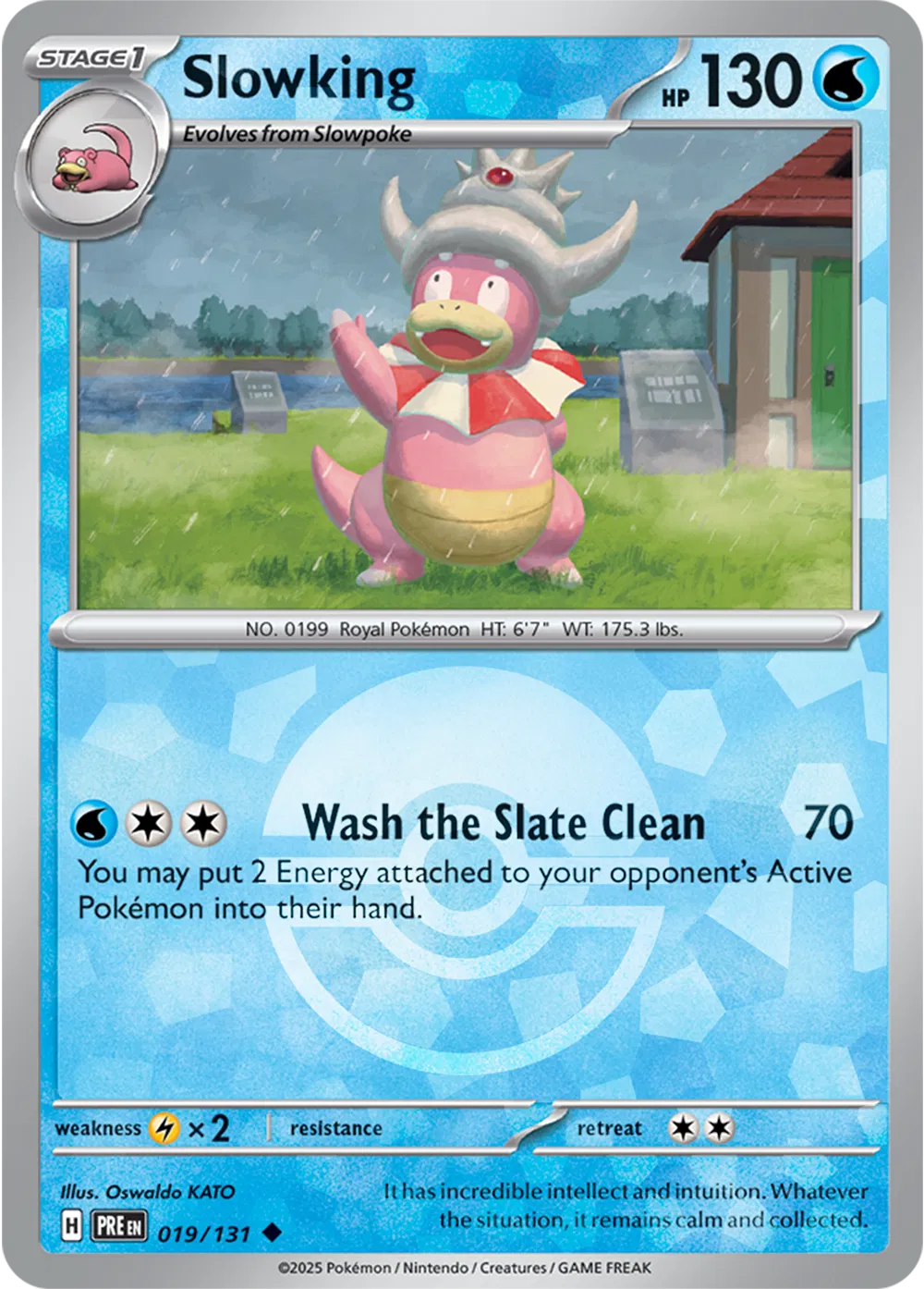 019/131 Slowking Poke Ball