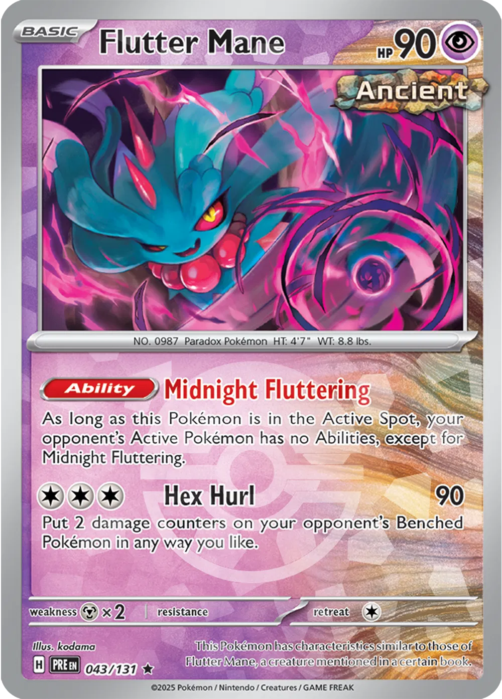 043/131 Flutter Mane Poke Ball